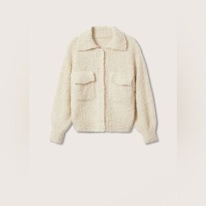 Mango Chic Oversized Knit Cardigan